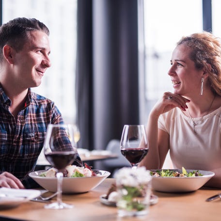 One in three Gen Z singles are dating for the free meal, according to a new study from Intuit.