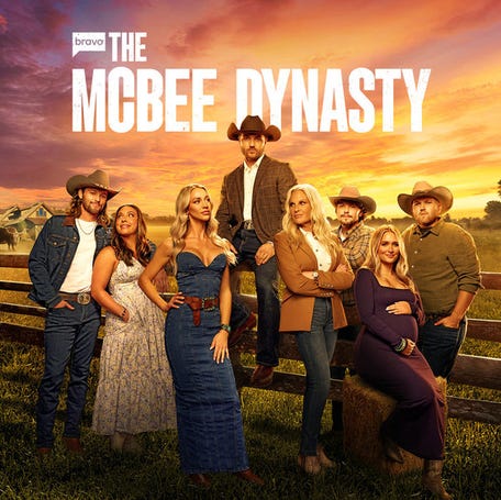 Keyart for BravoTV's "McBee Dynasty: Real American Cowboys."
