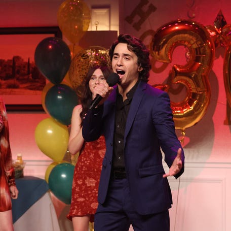 Marcello Hernández on "Saturday Night Live" on Oct. 18, 2025.