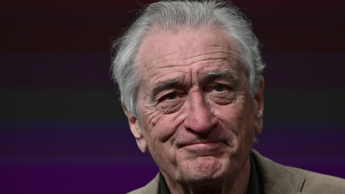 Robert De Niro attends the Cannes Film Festival in Cannes on May 14, 2025.
