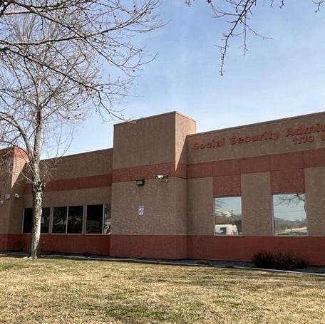 The Social Security Administration office in Reno, Nevada is seen on March 20, 2025.