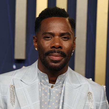 Colman Domingo attends the Emmy Awards in Los Angeles on Sept. 14, 2025.