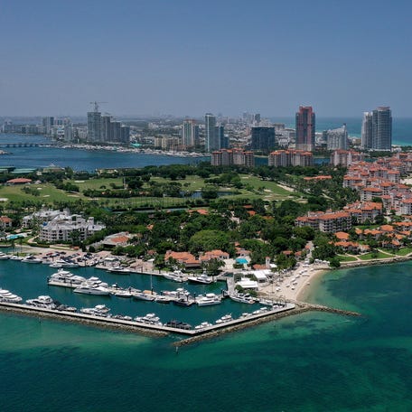 The ZIP code 33109, on Florida's Fisher Island, is the most expensive in America.