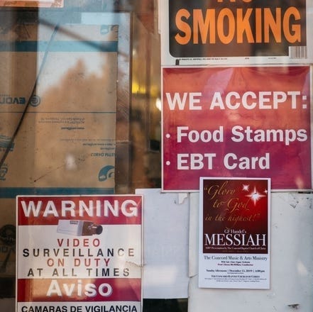 SNAP benefits, sometimes known as food stamps, are monthly benefits for low-income families to purchase healthy food.