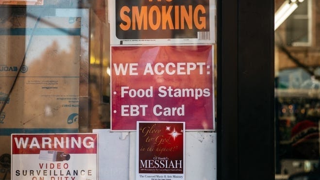 SNAP benefits, sometimes known as food stamps, are monthly benefits for low-income families to purchase healthy food.