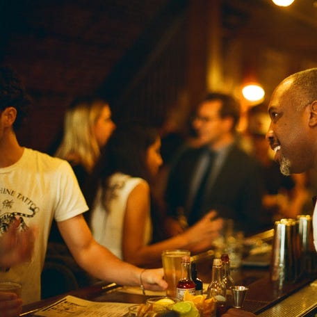 Chef Rock Harper is the owner of Hush Harbor.