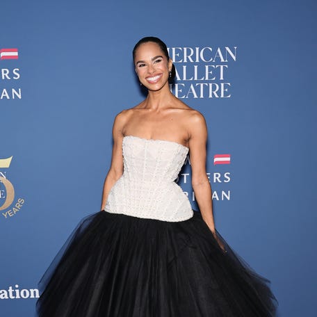NEW YORK, NEW YORK - OCTOBER 22: Misty Copeland attends the American Ballet Theatre 2025 Fall Gala at David Geffen Hall on October 22, 2025 in New York City. (Photo by Theo Wargo/Getty Images)