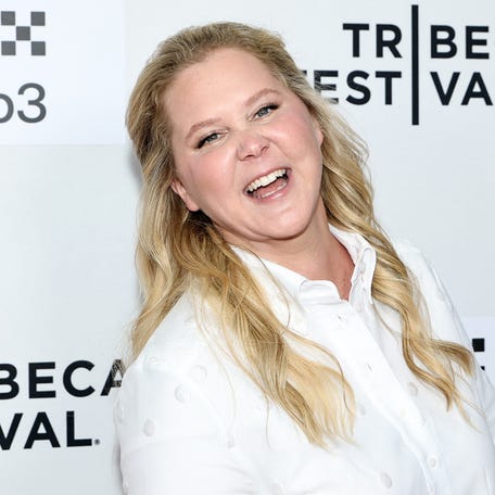 Amy Schumer attends the "Room to Move" premiere during the 2025 Tribeca Festival at SVA Theater in New York City on June 11, 2025.