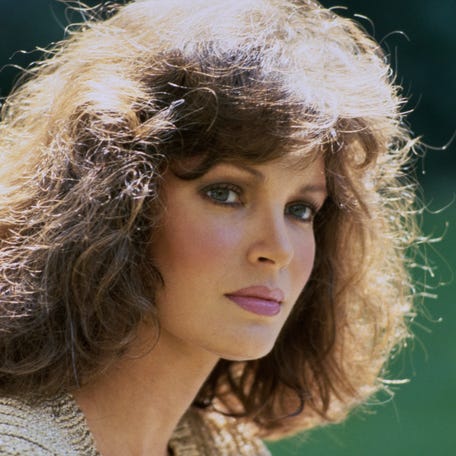 Jaclyn Smith, star of the television series "Charlie's Angels", at the Savoy Hotel during a visit to London, Aug. 13, 1981.