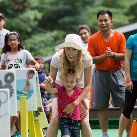 Family activities at Woodloch.