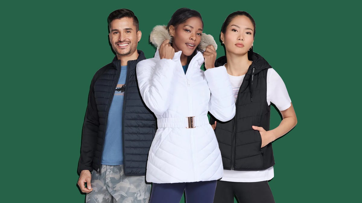 Shop new Skechers Cozy Fit Apparel for affordable winter jackets