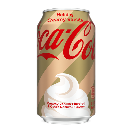 Coca-Cola said its new flavor "is a delicious taste of Coca-Cola infused with smooth, creamy vanilla flavors that capture the joy of the season."