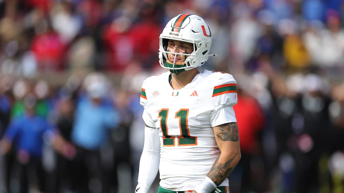 Image for 'Carson Beck has ruined our team.' Miami football fans react to SMU loss