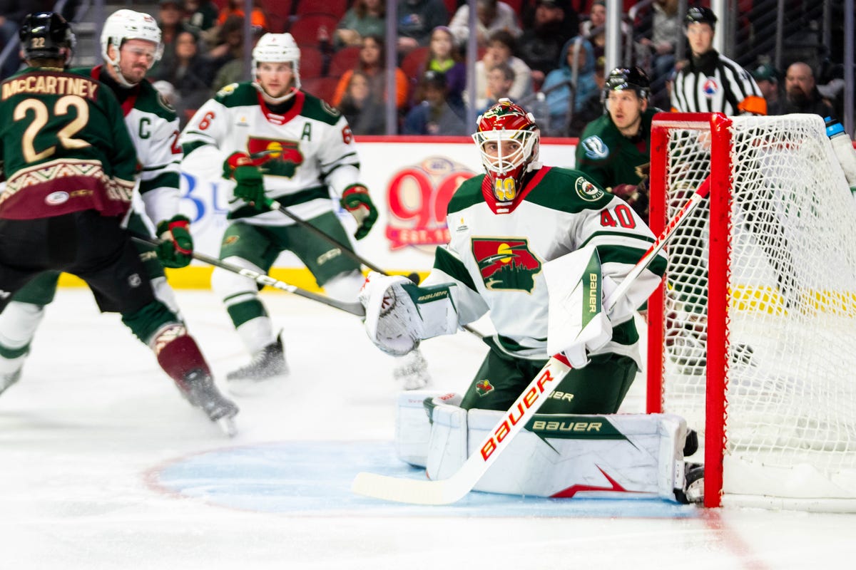 Iowa Wild Goalie Cal Petersen Champions Youth Hockey in Iowa