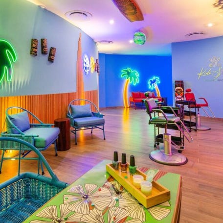 Even the kids can enjoy some spa time at Sensira Resort & Spa.