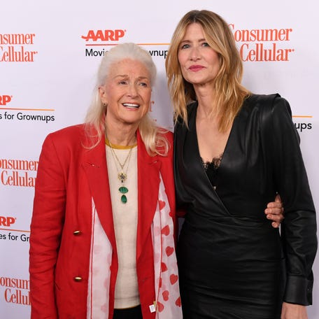 Diane Ladd and Laura Dern attend AARP The Magazine's 19th Annual Movies For Grownups Awards at Beverly Wilshire, A Four Seasons Hotel on Jan. 11, 2020 in Beverly Hills, California.