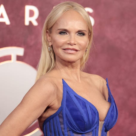 Kristin Chenoweth attends the 78th Tony Awards at Radio City Music Hall in New York on June 8, 2025.