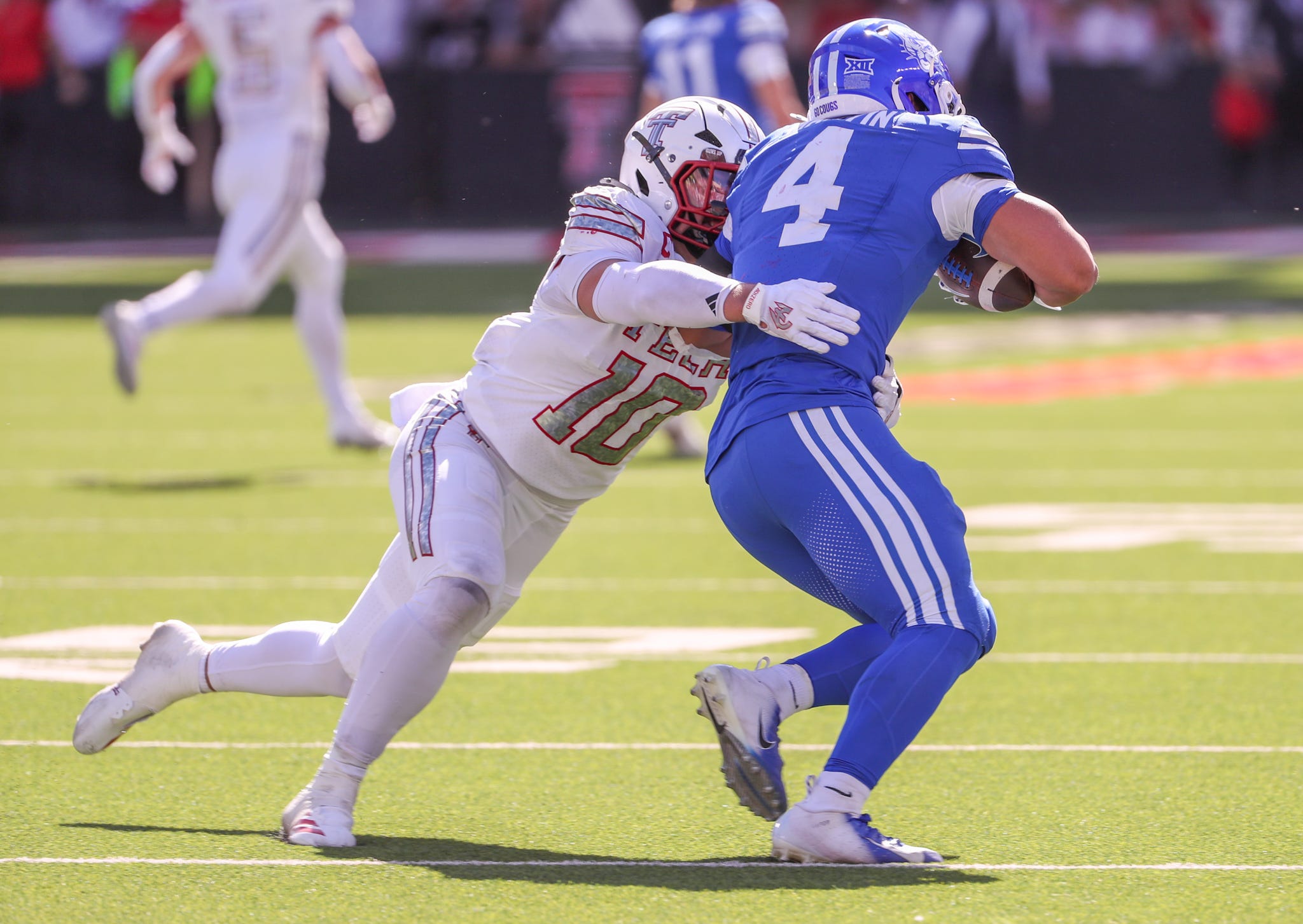Texas Tech football holds BYU to season lows, handing Cougars first loss