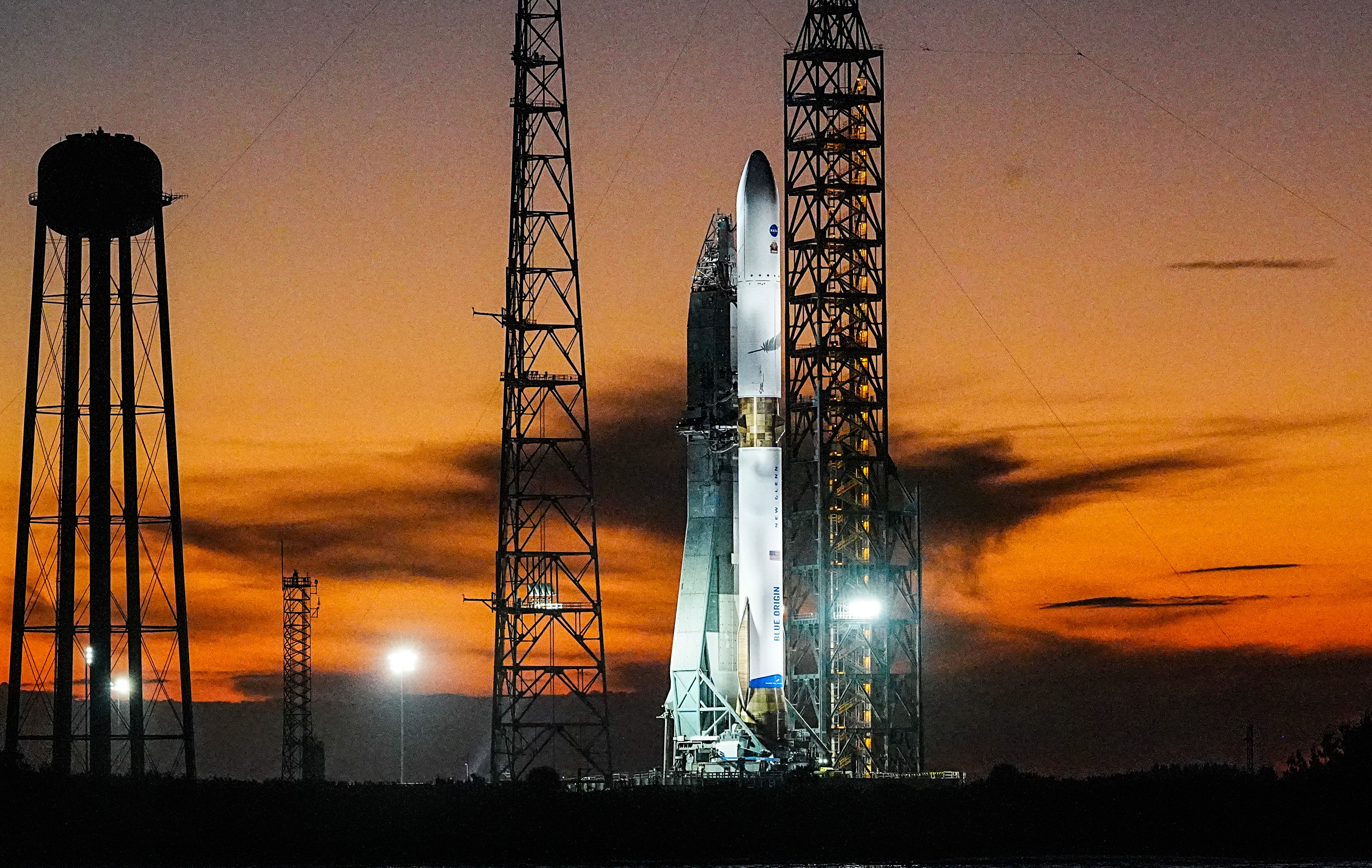 Solar storm brings northern lights but foils Blue Origin rocket launch