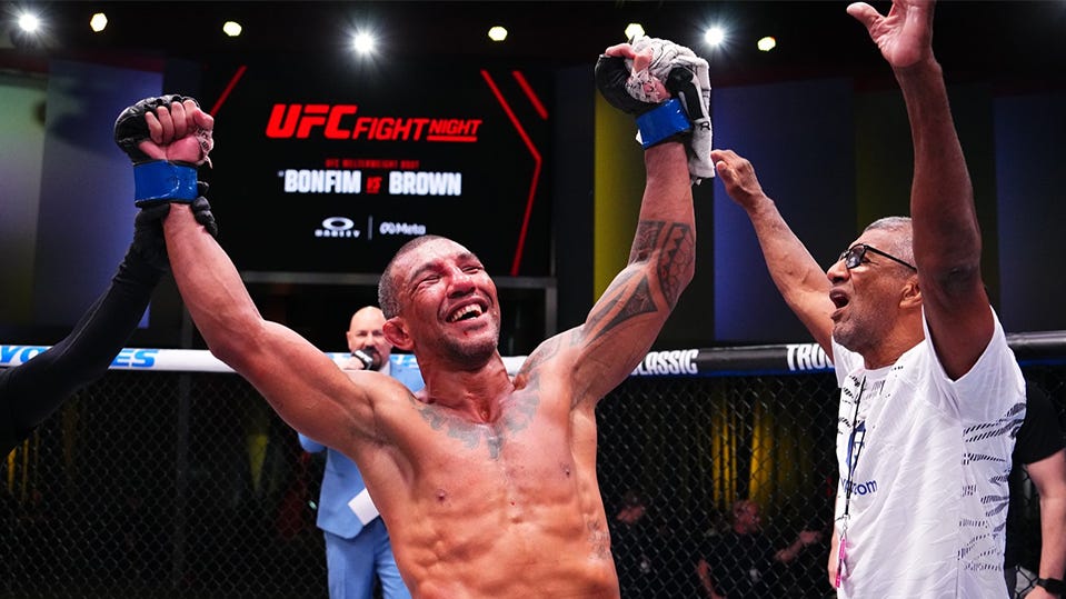 Raoni Barcelos no permitirá que la edad le impida perseguir el título de UFC