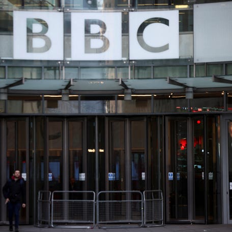 The BBC office building is pictured on Oct. 15, 2022.