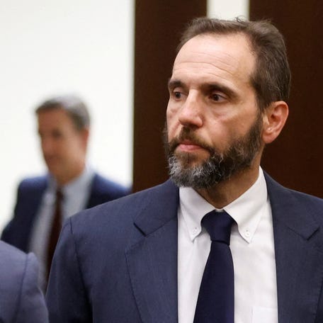 Justice Department special counsel Jack Smith arrives to make a statement to reporters about the 37 federal charges returned by a grand jury in an indictment of former President Donald Trump on charges of unauthorized retention of classified documents and conspiracy to obstruct justice at Smith' offices in Washington, D.C. on June 9, 2023.