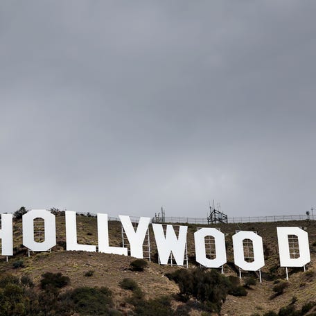 A view of the Hollywood sign on Sept. 30, 2025, in Hollywood, California.
