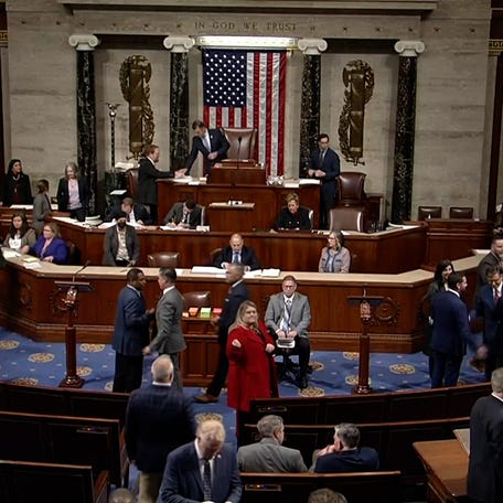 Six House Democrats voted with Republicans on Nov. 12, 2025, to pass a funding bill to reopen the federal government, bucking most of their party to end the nation's longest-ever shutdown. Only two House Republicans voted against the spending bill, which ends a 43-day shutdown that left millions of Americans unable to travel or afford food.
