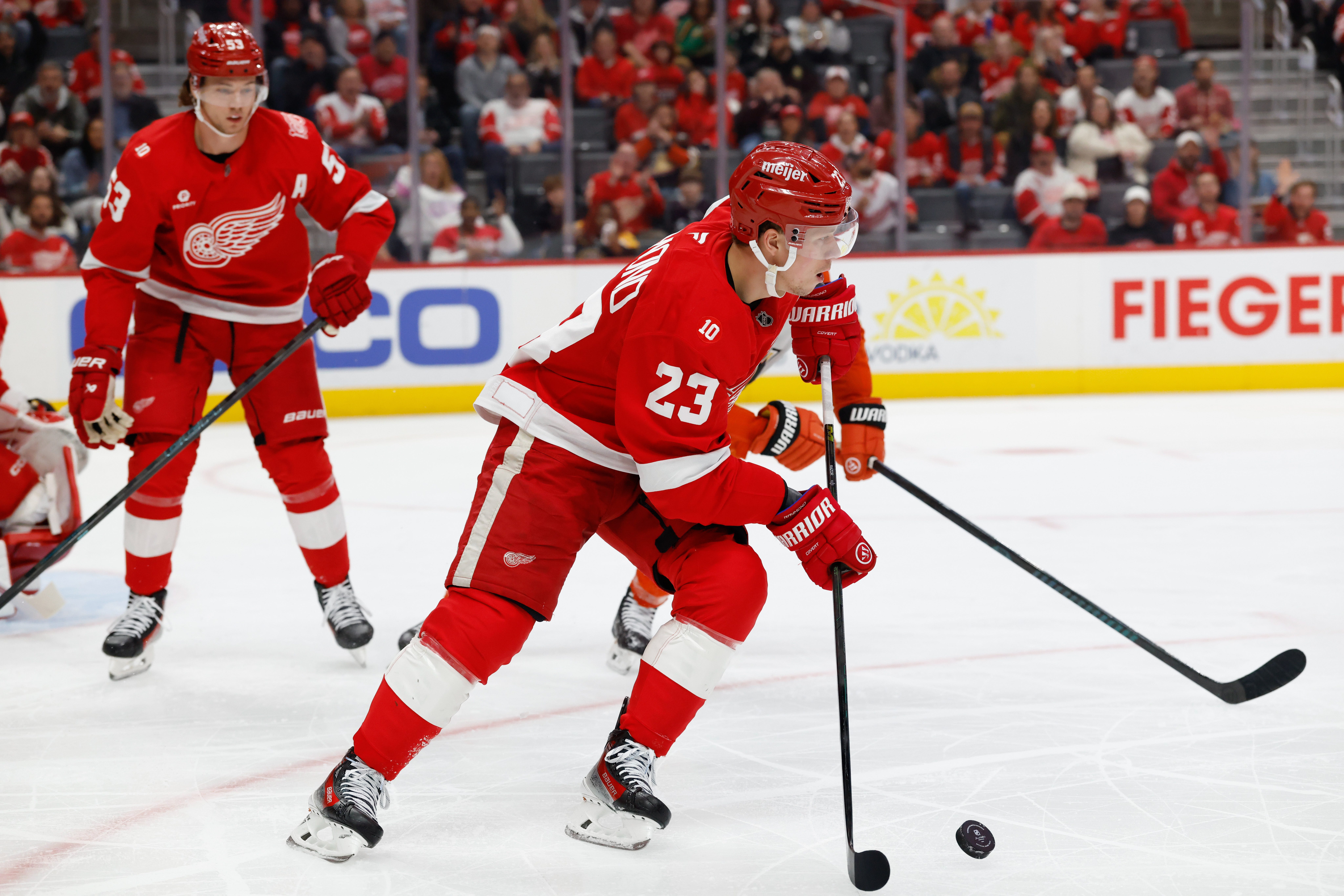 Detroit Red Wings down Ducks with 6-3 win on power-play boost