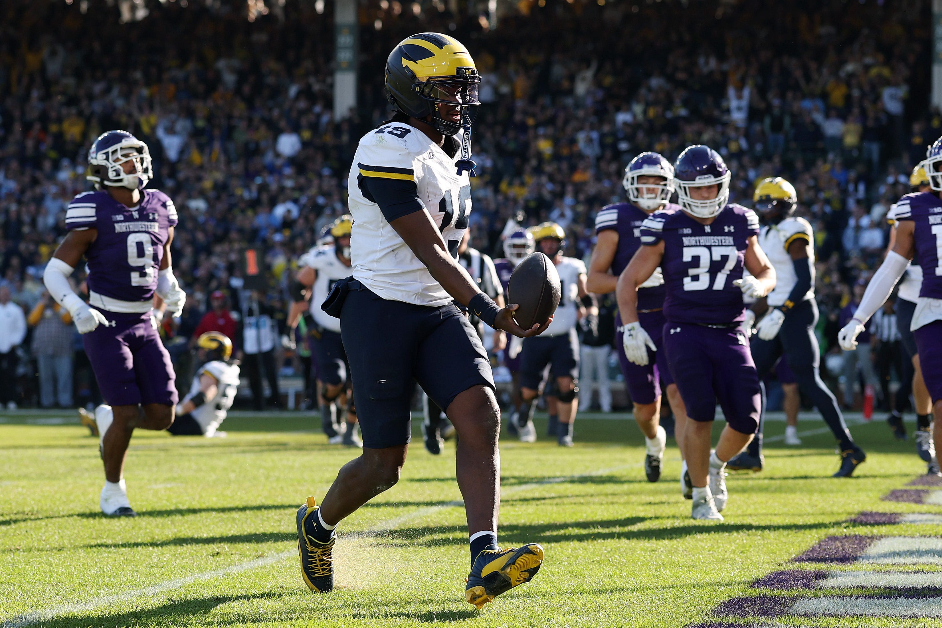 Bryce Underwood said he's excited to meet his new coach, Kyle Whittingham, after Michigan football's first practice.