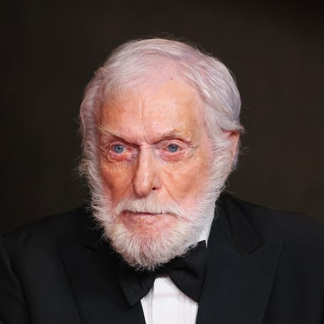 Dick Van Dyke poses at the 51st annual Daytime Emmys Awards on June 7, 2024, in Los Angeles.