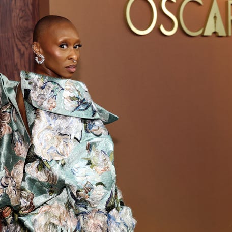 HOLLYWOOD, CALIFORNIA - NOVEMBER 16: Cynthia Erivo attends the 16th Governors Awards at The Ray Dolby Ballroom on November 16, 2025 in Hollywood, California. (Photo by Amy Sussman/Getty Images)