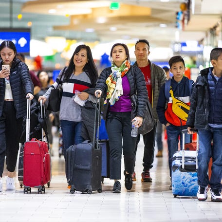 Passengers are increasing at Sky Harbor International Airport Monday, Nov.25, 2019..