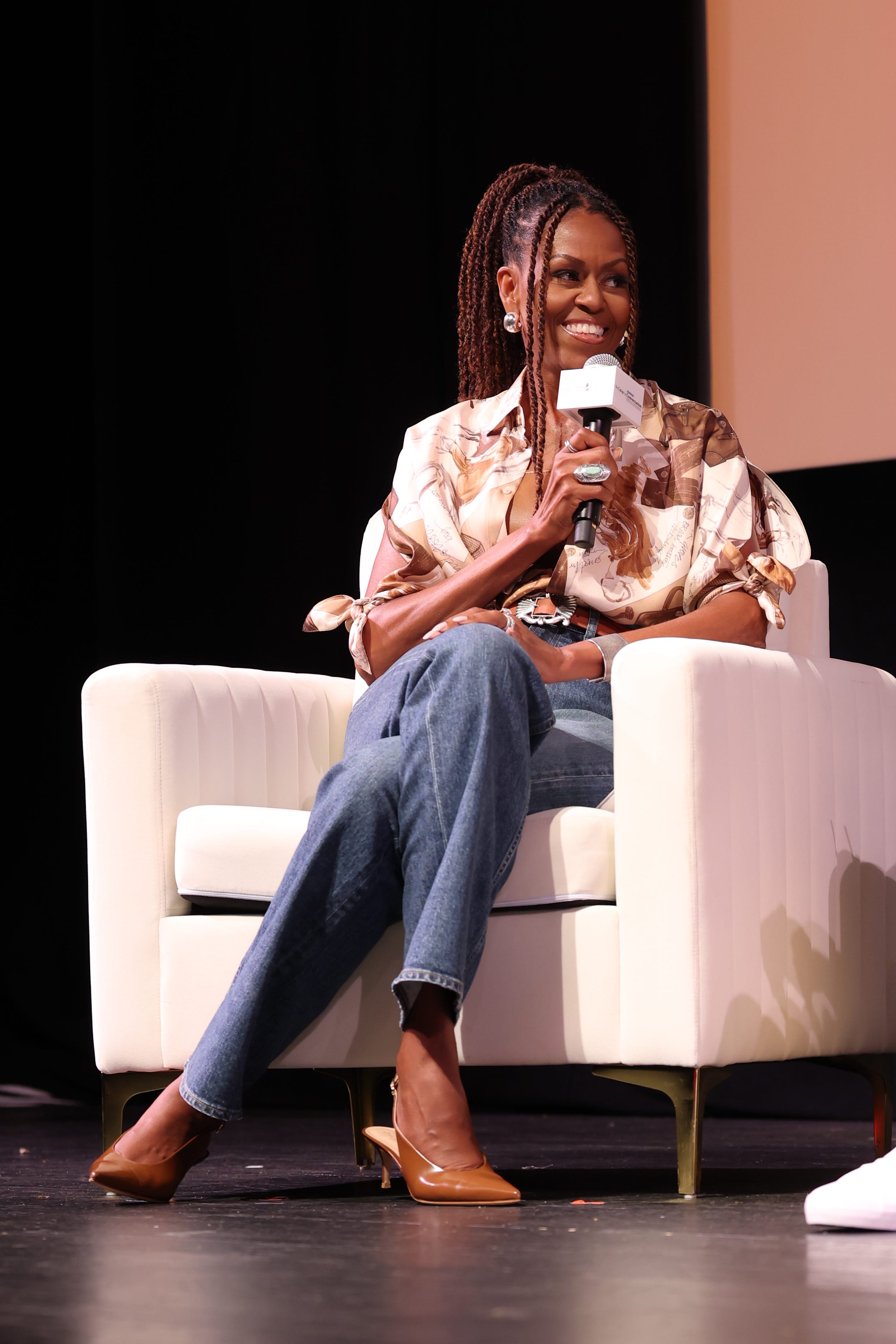 Michelle Obama wears rare casual look for Annie Leibovitz photo
