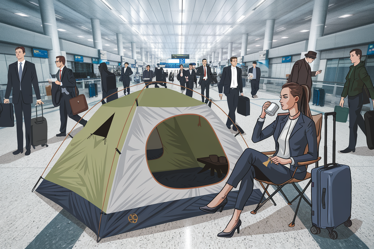 Are you a ‘gate camper’? Why travelers are showing up way too early.