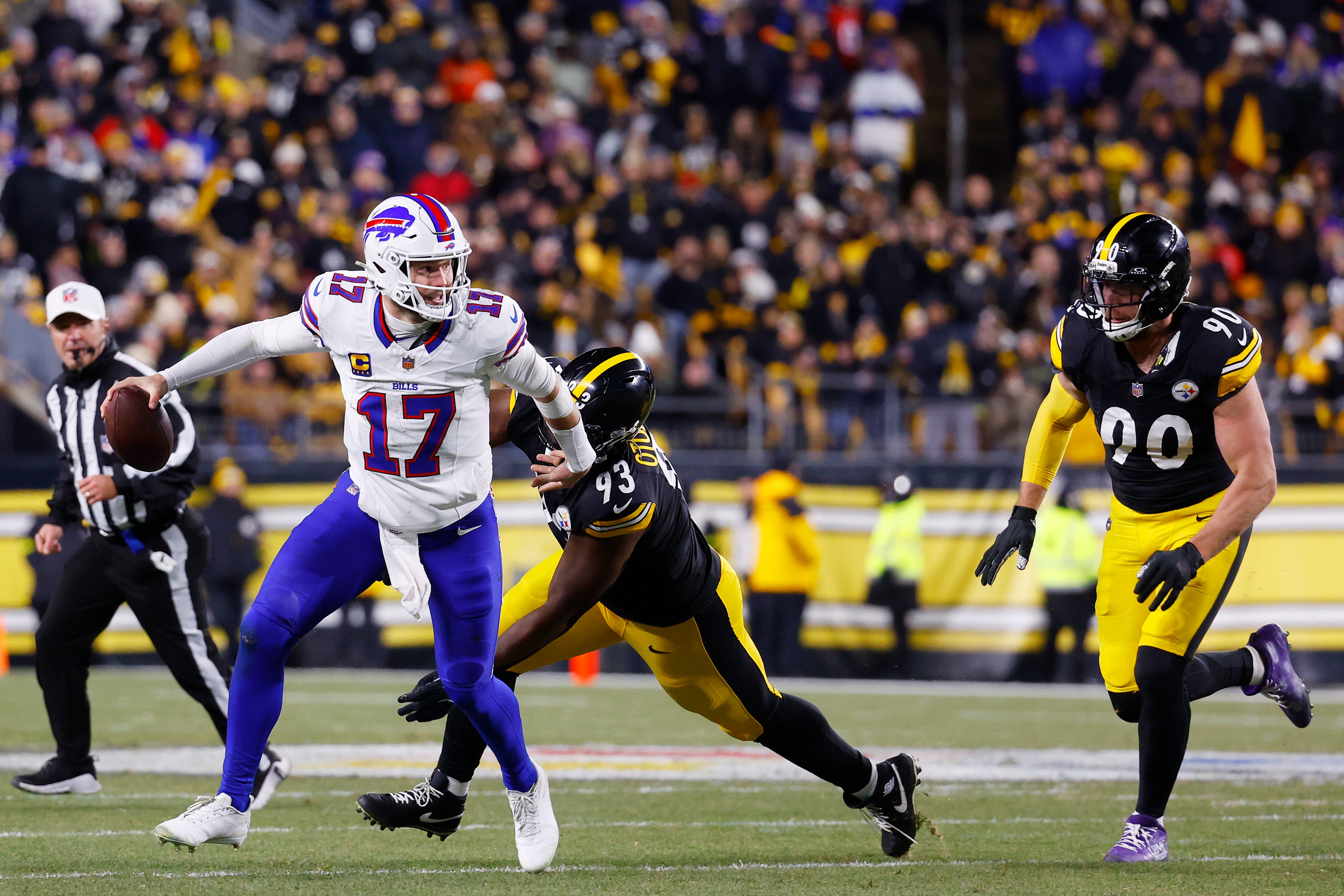 Josh Allen passes Cam Newton, sets record for most rushing TDs by QB