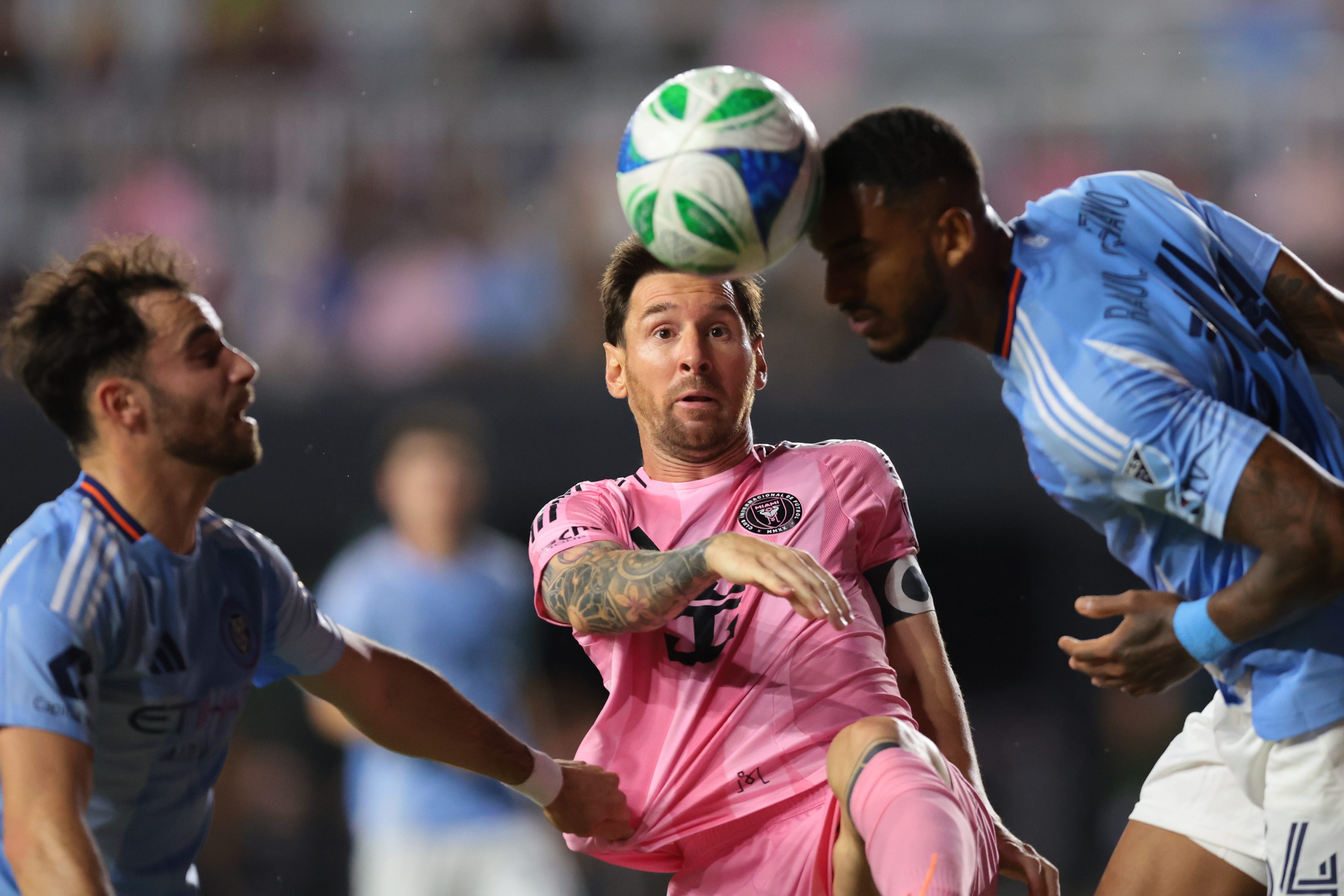 Lionel Messi und Inter Miami erreichen mit einem Sieg gegen NYCFC den ...