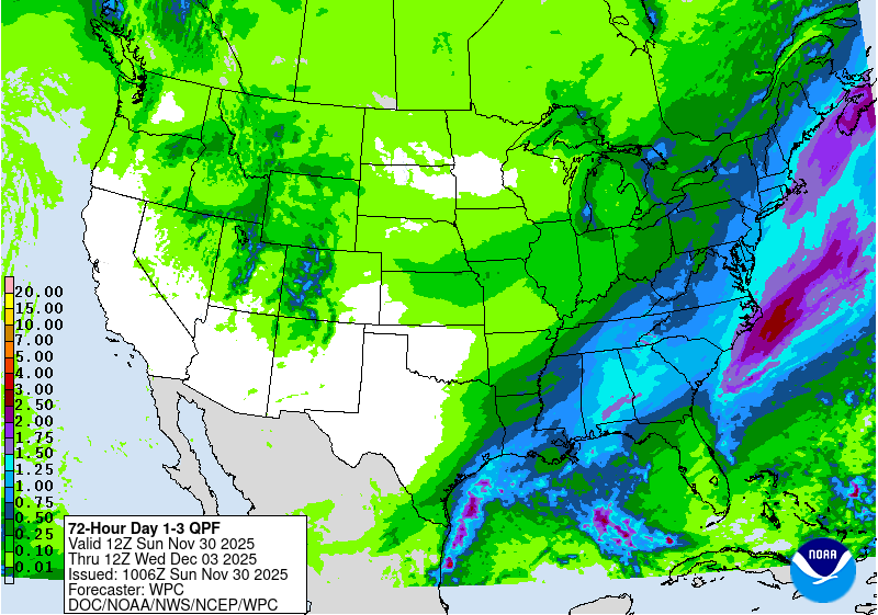 Weather forecast shows snow, travel delays possible for parts of US