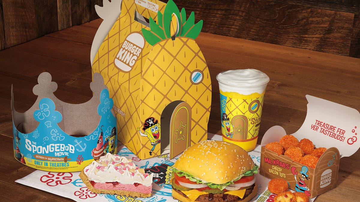See what’s on Burger King’s new SpongeBob-themed menu See what’s on Burger King’s new SpongeBob-themed menu