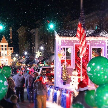 Bardstown shines during the holiday season.