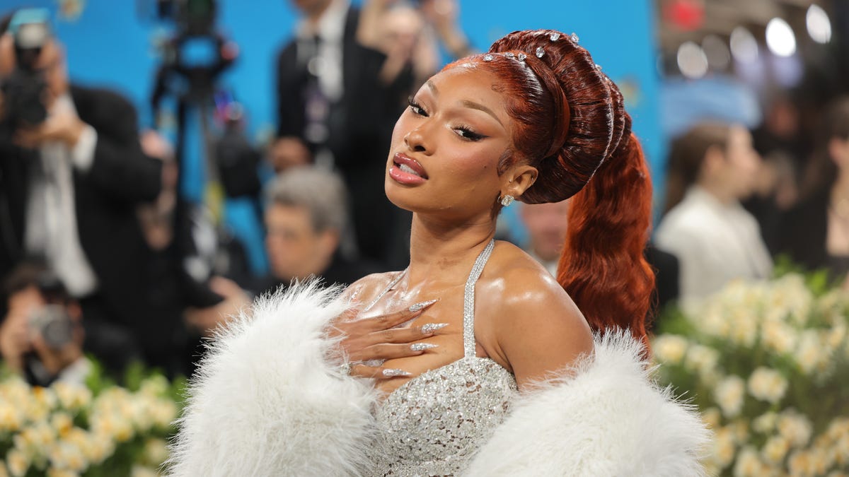 Megan Thee Stallion attends the 2025 Met Gala at the Metropolitan Museum of Art on May 5, 2025, in New York City.