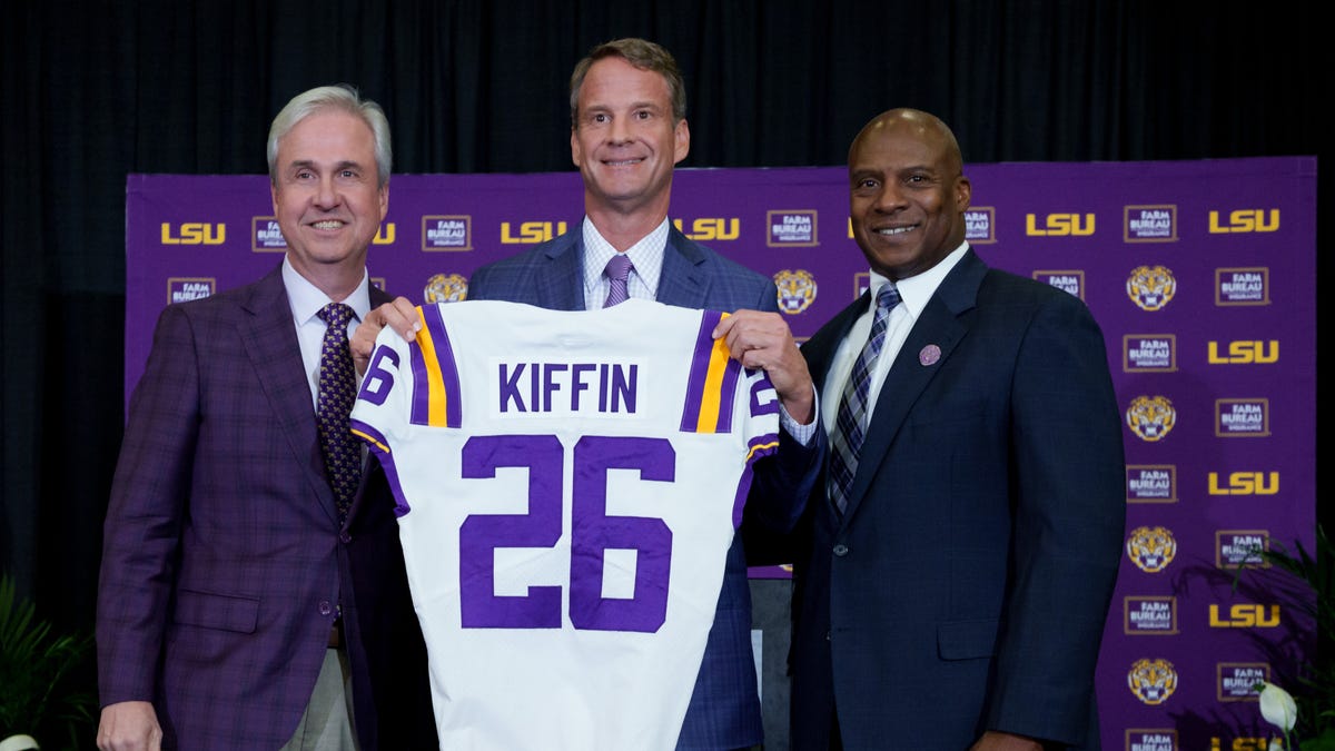 Ncaa Football Louisiana State Head Coach Lane Kiffin Introductory Press Conference