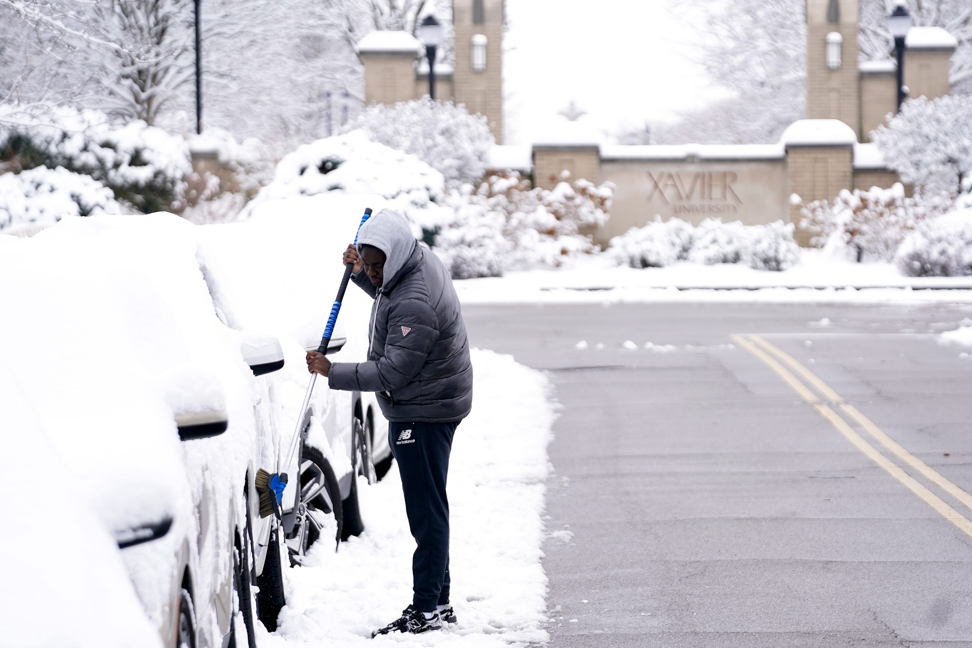 Image for Cincinnati's expected snowfall reduced slightly for Thursday night
