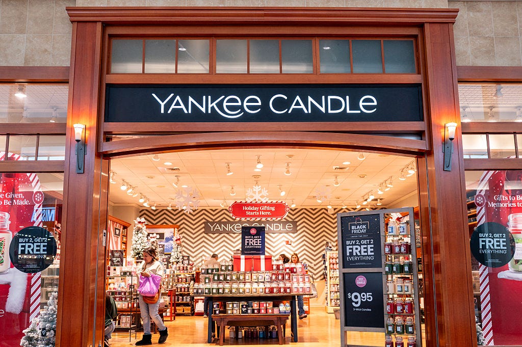Newell Brands announces 900 layoffs, 20 Yankee Candle store closures