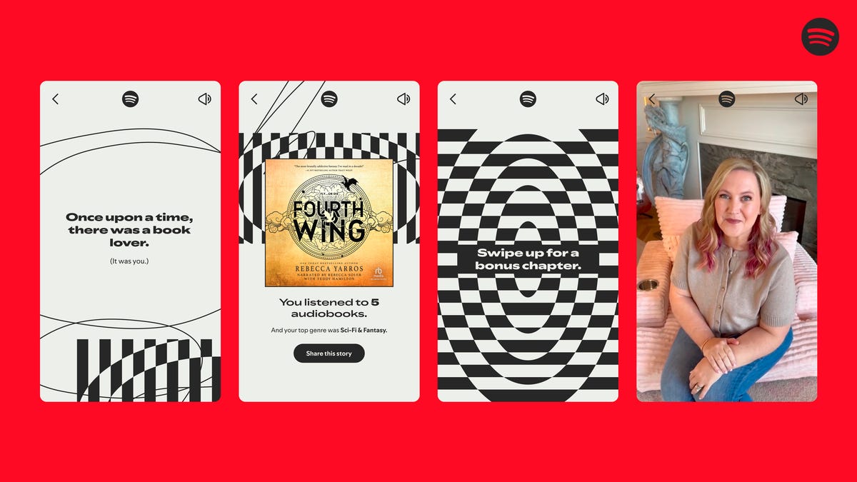 For the first time ever, Spotify users will see their audiobook listening habits analyzed in Wrapped.