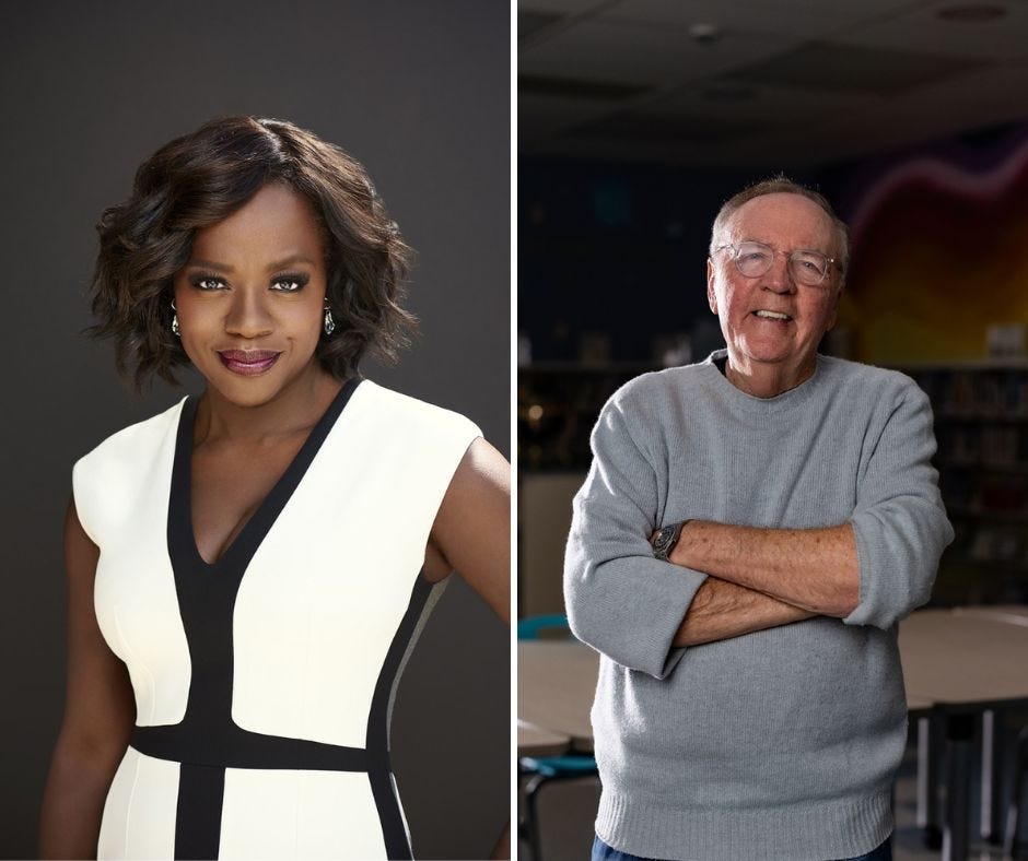 https://www.gannett-cdn.com/authoring/authoring-images/2025/12/03/USAT/87592704007-viola-davis-and-james-patterson.jpg?auto=webp&crop=939,529,x0,y129&format=pjpg&width=1200