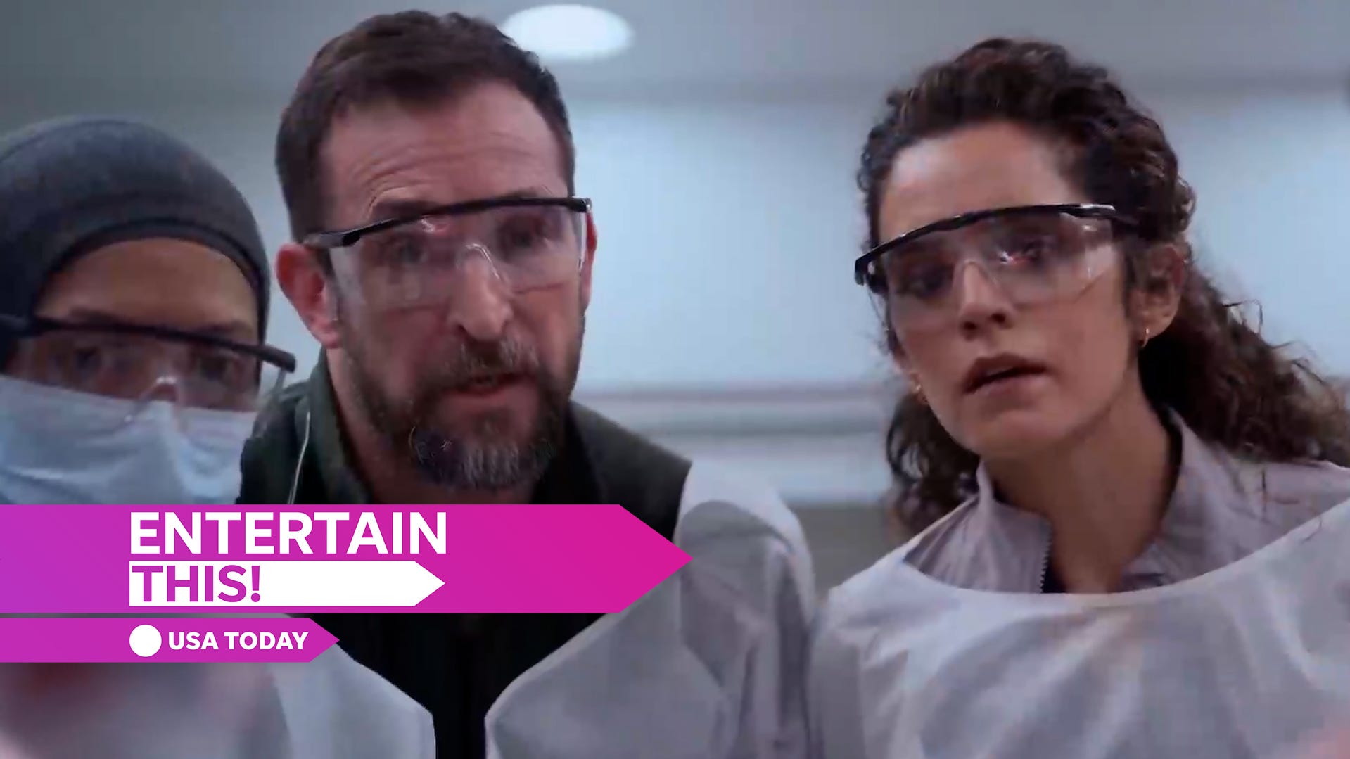 Abstract representation of TV streaming interfaces