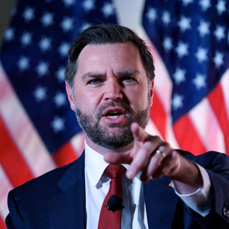 Vice President JD Vance attends a Breitbart News policy event in Washington, D.C., U.S., November 20, 2025.