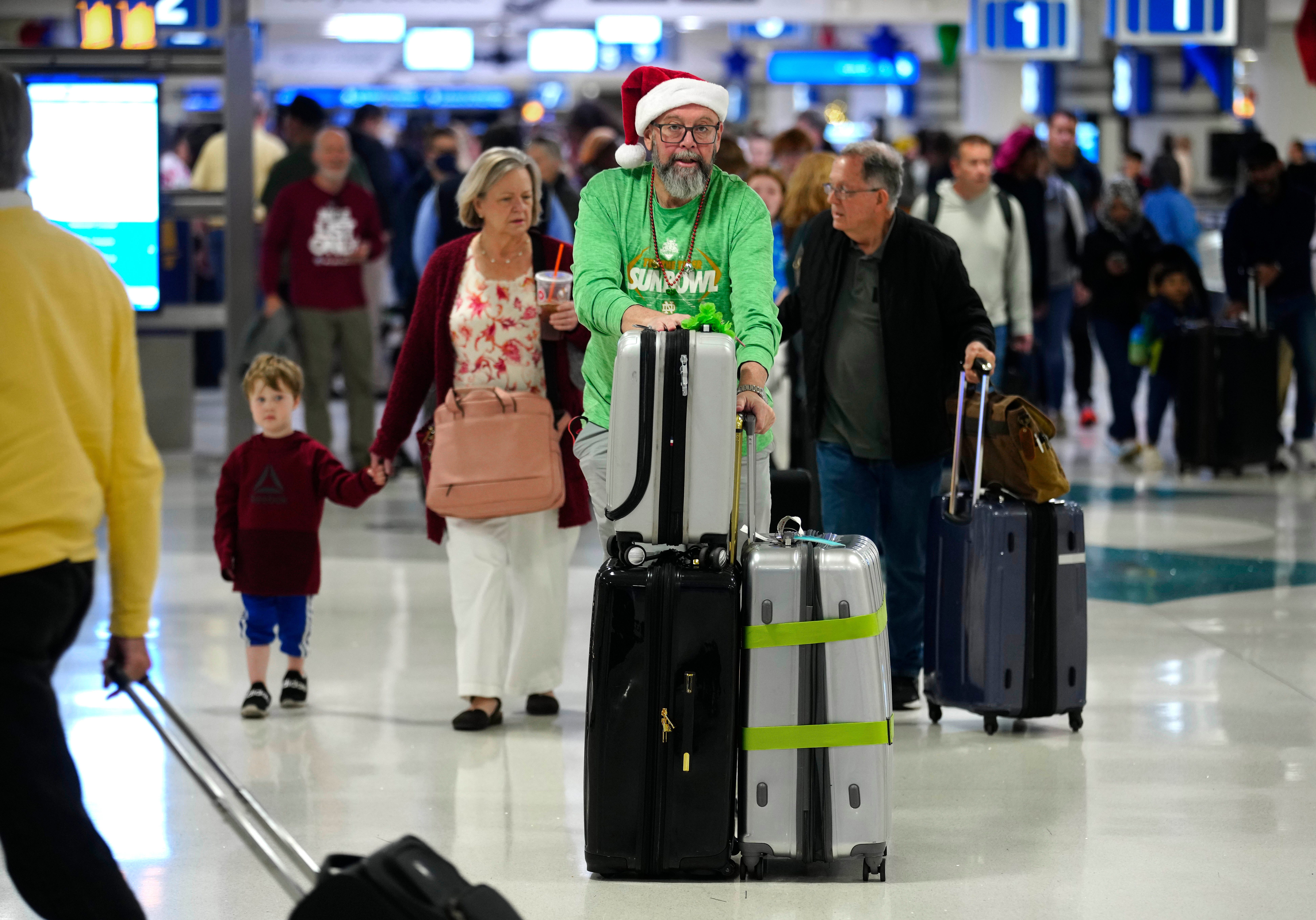 How early do you need to arrive at the airport in December?
