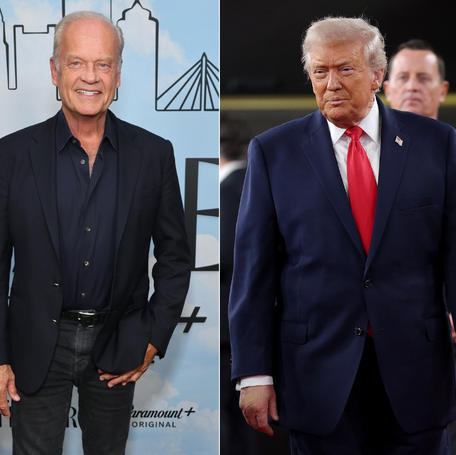 Kelsey Grammer praised President Donald Trump in a new interview with Fox News.